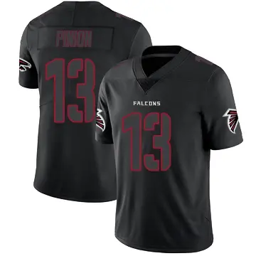 ＃13 Men's Bradley Pinion Black Impact Limited Atlanta Falcons Jersey