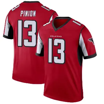 ＃13 Youth Bradley Pinion Red Legend Atlanta Falcons Jersey