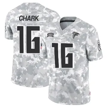 ＃16 Men's DJ Chark Arctic Camo Limited Atlanta Falcons 2024 Salute to Service Jersey