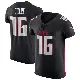 ＃16 Men's DJ Chark Black Elite Atlanta Falcons Alternate Jersey