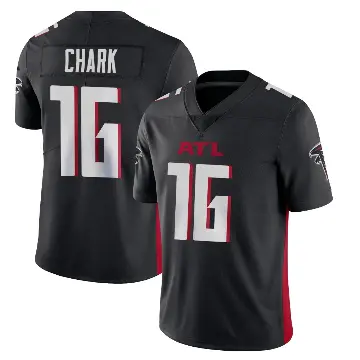 ＃16 Men's DJ Chark Black Limited Atlanta Falcons Vapor Untouchable Jersey