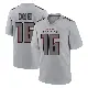 ＃16 Men's DJ Chark Gray Game Atlanta Falcons Atmosphere Fashion Jersey
