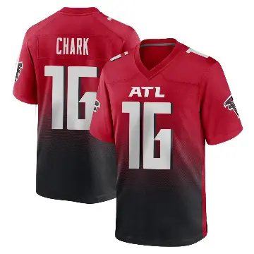 ＃16 Men's DJ Chark Red Game Atlanta Falcons 2nd Alternate Jersey