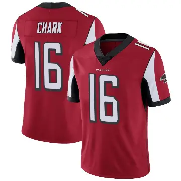 ＃16 Men's DJ Chark Red Limited Atlanta Falcons Team Color Vapor Untouchable Jersey