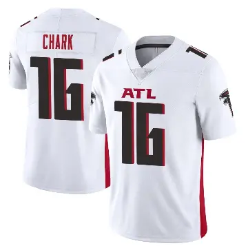 ＃16 Men's DJ Chark White Limited Atlanta Falcons Vapor Untouchable Jersey