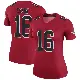 ＃16 Women's DJ Chark Red Legend Atlanta Falcons Color Rush Jersey