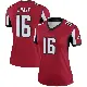 ＃16 Women's DJ Chark Red Legend Atlanta Falcons Jersey