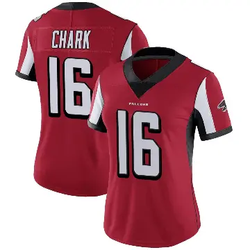 ＃16 Women's DJ Chark Red Limited Atlanta Falcons Team Color Vapor Untouchable Jersey