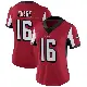 ＃16 Women's DJ Chark Red Limited Atlanta Falcons Team Color Vapor Untouchable Jersey