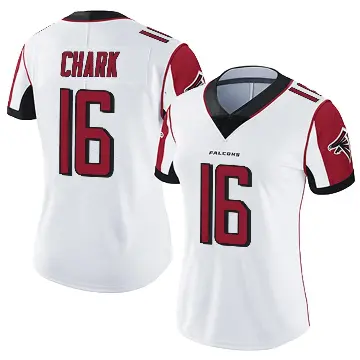 ＃16 Women's DJ Chark White Limited Atlanta Falcons Vapor Untouchable Jersey