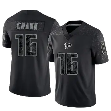 ＃16 Youth DJ Chark Black Limited Atlanta Falcons Reflective Jersey