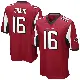 ＃16 Youth DJ Chark Red Game Atlanta Falcons Team Color Jersey