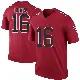 ＃16 Youth DJ Chark Red Legend Atlanta Falcons Color Rush Jersey