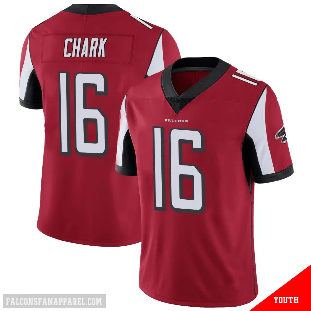 ＃16 Youth DJ Chark Red Limited Atlanta Falcons Team Color Vapor Untouchable Jersey