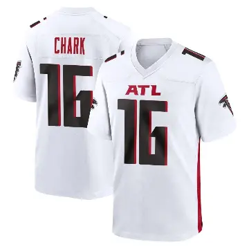 ＃16 Youth DJ Chark White Game Atlanta Falcons Jersey