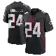 ＃24 Men's A.J. Terrell Jr. Black Game Atlanta Falcons Alternate Jersey