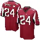 ＃24 Men's A.J. Terrell Jr. Red Game Atlanta Falcons Team Color Jersey