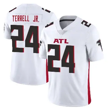 ＃24 Men's A.J. Terrell Jr. White Limited Atlanta Falcons Vapor Untouchable Jersey