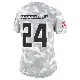 ＃24 Women's A.J. Terrell Jr. Arctic Camo Limited Atlanta Falcons 2024 Salute to Service Jersey