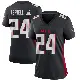 ＃24 Women's A.J. Terrell Jr. Black Game Atlanta Falcons Alternate Jersey