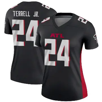 ＃24 Women's A.J. Terrell Jr. Black Legend Atlanta Falcons Jersey