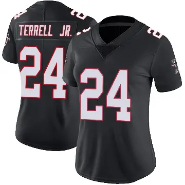 ＃24 Women's A.J. Terrell Jr. Black Limited Atlanta Falcons Vapor Untouchable Jersey