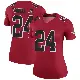＃24 Women's A.J. Terrell Jr. Red Legend Atlanta Falcons Color Rush Jersey