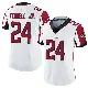＃24 Women's A.J. Terrell Jr. White Limited Atlanta Falcons Vapor Untouchable Jersey