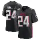 ＃24 Youth A.J. Terrell Jr. Black Game Atlanta Falcons Alternate Jersey