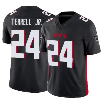 ＃24 Youth A.J. Terrell Jr. Black Limited Atlanta Falcons Vapor F.U.S.E. Jersey