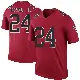 ＃24 Youth A.J. Terrell Jr. Red Legend Atlanta Falcons Color Rush Jersey