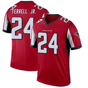 ＃24 Youth A.J. Terrell Jr. Red Legend Atlanta Falcons Jersey
