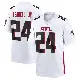 ＃24 Youth A.J. Terrell Jr. White Game Atlanta Falcons Jersey