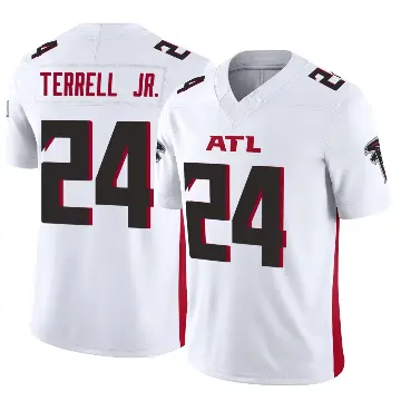 ＃24 Youth A.J. Terrell Jr. White Limited Atlanta Falcons Vapor F.U.S.E. Jersey