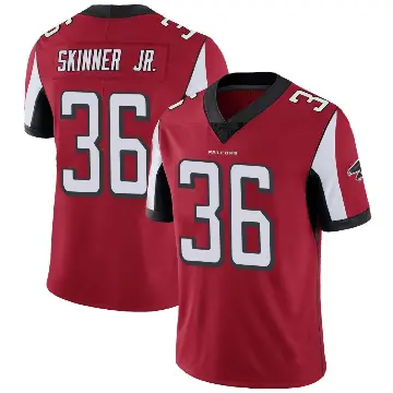 ＃36 Men's Quincy Skinner Jr. Red Limited Atlanta Falcons Team Color Vapor Untouchable Jersey