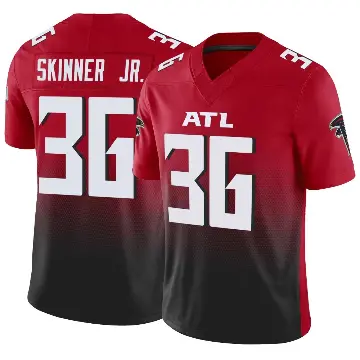 ＃36 Youth Quincy Skinner Jr. Red Limited Atlanta Falcons Vapor F.U.S.E. Jersey