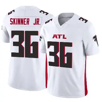 ＃36 Youth Quincy Skinner Jr. White Limited Atlanta Falcons Vapor F.U.S.E. Jersey