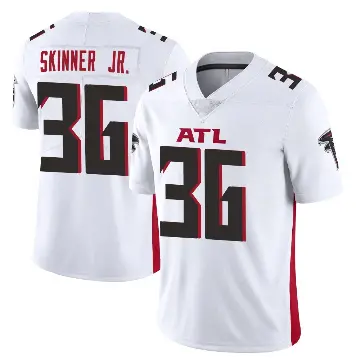 ＃36 Youth Quincy Skinner Jr. White Limited Atlanta Falcons Vapor Untouchable Jersey
