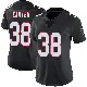 ＃38 Women's Nathan Carter Black Limited Atlanta Falcons Vapor Untouchable Jersey