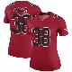 ＃38 Women's Nathan Carter Red Legend Atlanta Falcons Color Rush Jersey