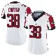 ＃38 Women's Nathan Carter White Limited Atlanta Falcons Vapor Untouchable Jersey