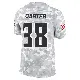 ＃38 Youth Nathan Carter Arctic Camo Limited Atlanta Falcons 2024 Salute to Service Jersey