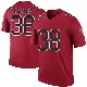 ＃38 Youth Nathan Carter Red Legend Atlanta Falcons Color Rush Jersey