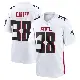 ＃38 Youth Nathan Carter White Game Atlanta Falcons Jersey