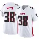 ＃38 Youth Nathan Carter White Limited Atlanta Falcons Vapor F.U.S.E. Jersey