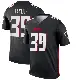 ＃39 Men's Keith Taylor Black Legend Atlanta Falcons Jersey