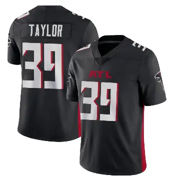 ＃39 Men's Keith Taylor Black Limited Atlanta Falcons Vapor Untouchable Jersey