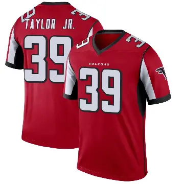 ＃39 Men's Keith Taylor Jr. Red Legend Atlanta Falcons Jersey