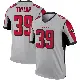 ＃39 Men's Keith Taylor Legend Atlanta Falcons Inverted Silver Jersey