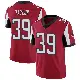 ＃39 Men's Keith Taylor Red Limited Atlanta Falcons Team Color Vapor Untouchable Jersey